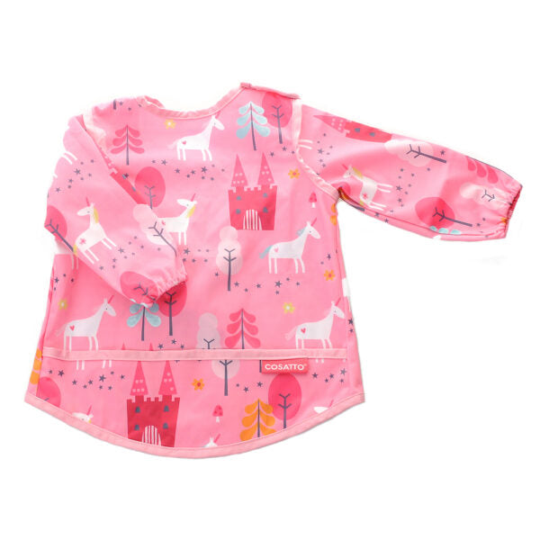 Coverall Feeding Bib - Unicorn Land