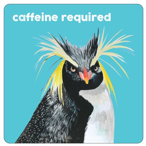 Caffeine Required Coaster