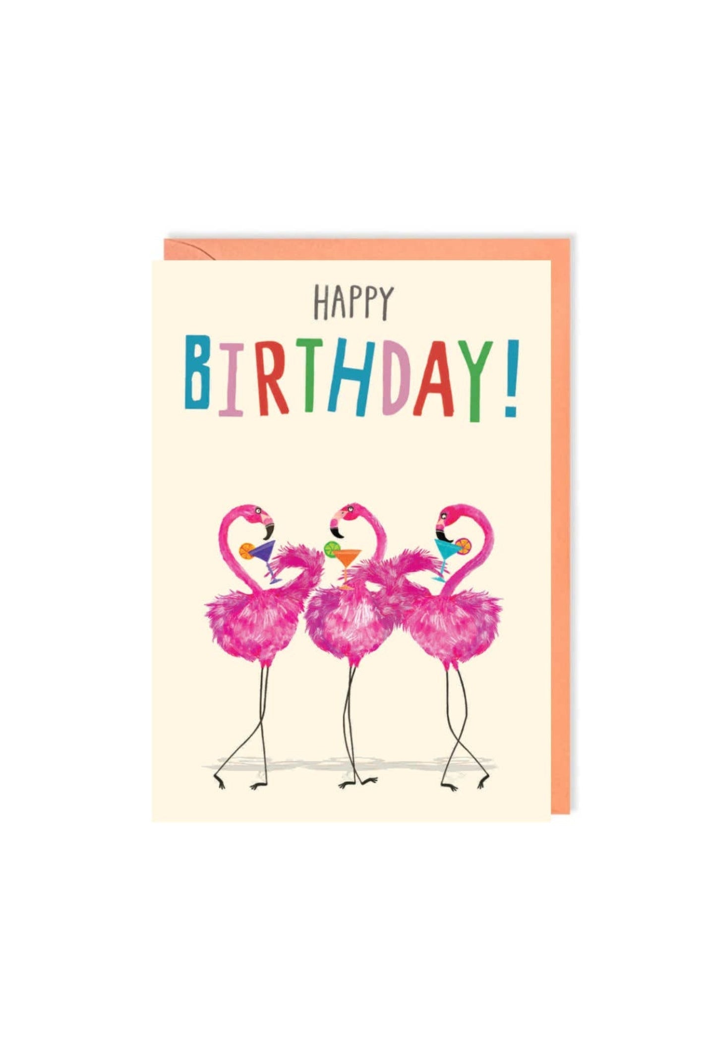 Happy Birthday Flamingos