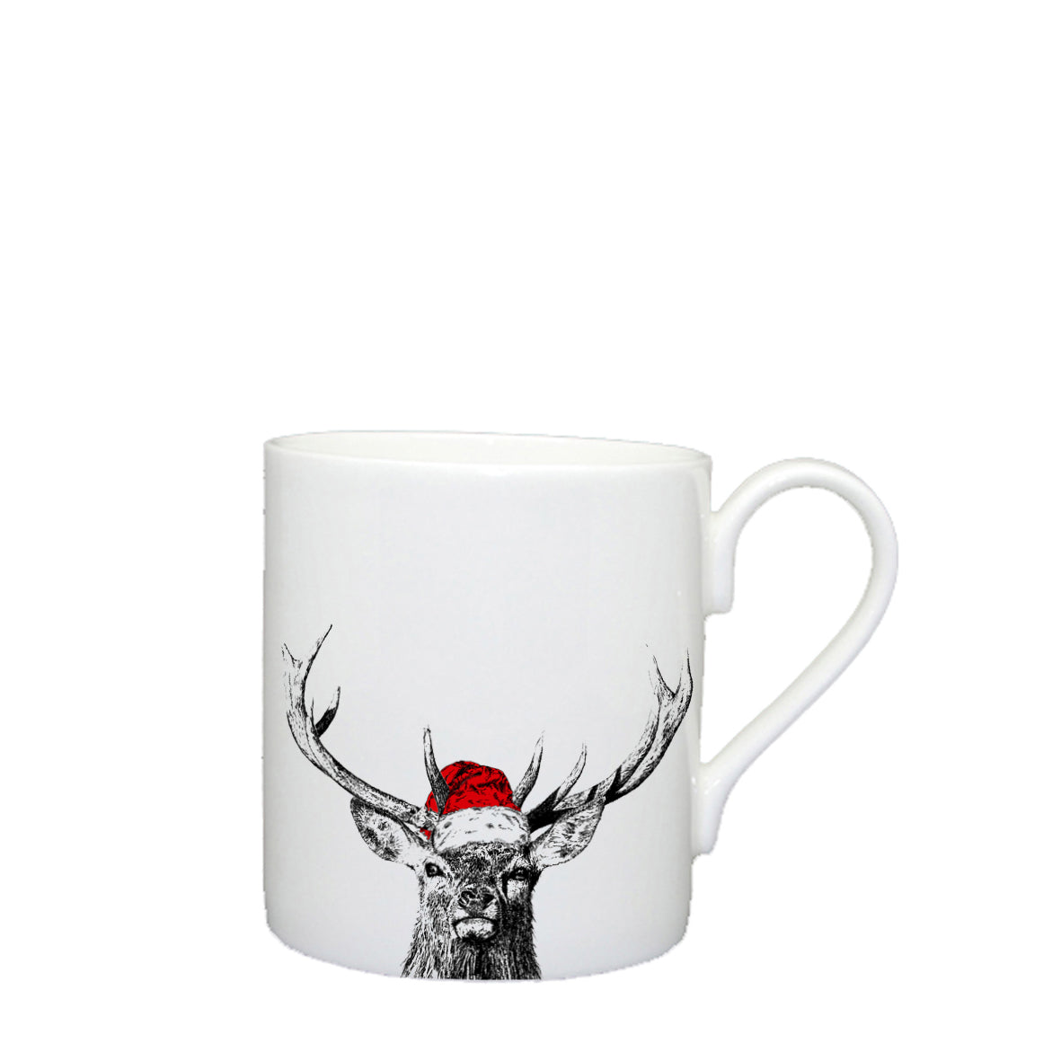 Christmas Majestic Stag Bone China Mug