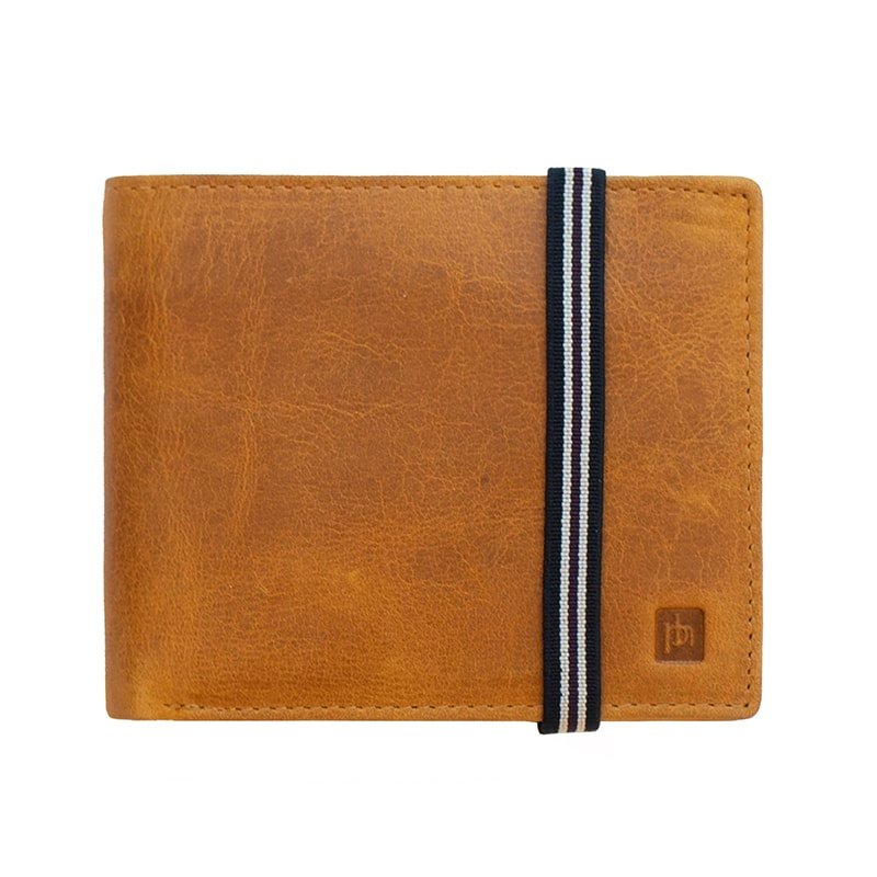 Columbia Bifold Wallet with Coin Pouch - Tan