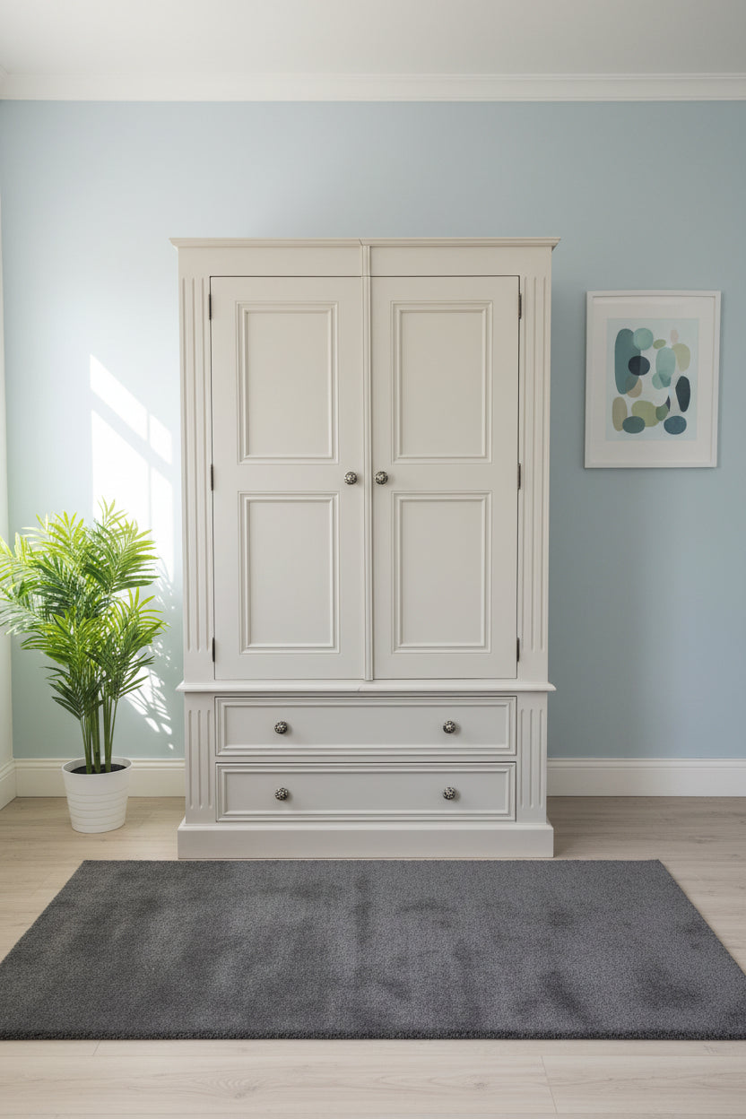 Pine 'Gentleman's' Wardrobe