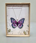 Kaleidoscope Butterfly Necklace