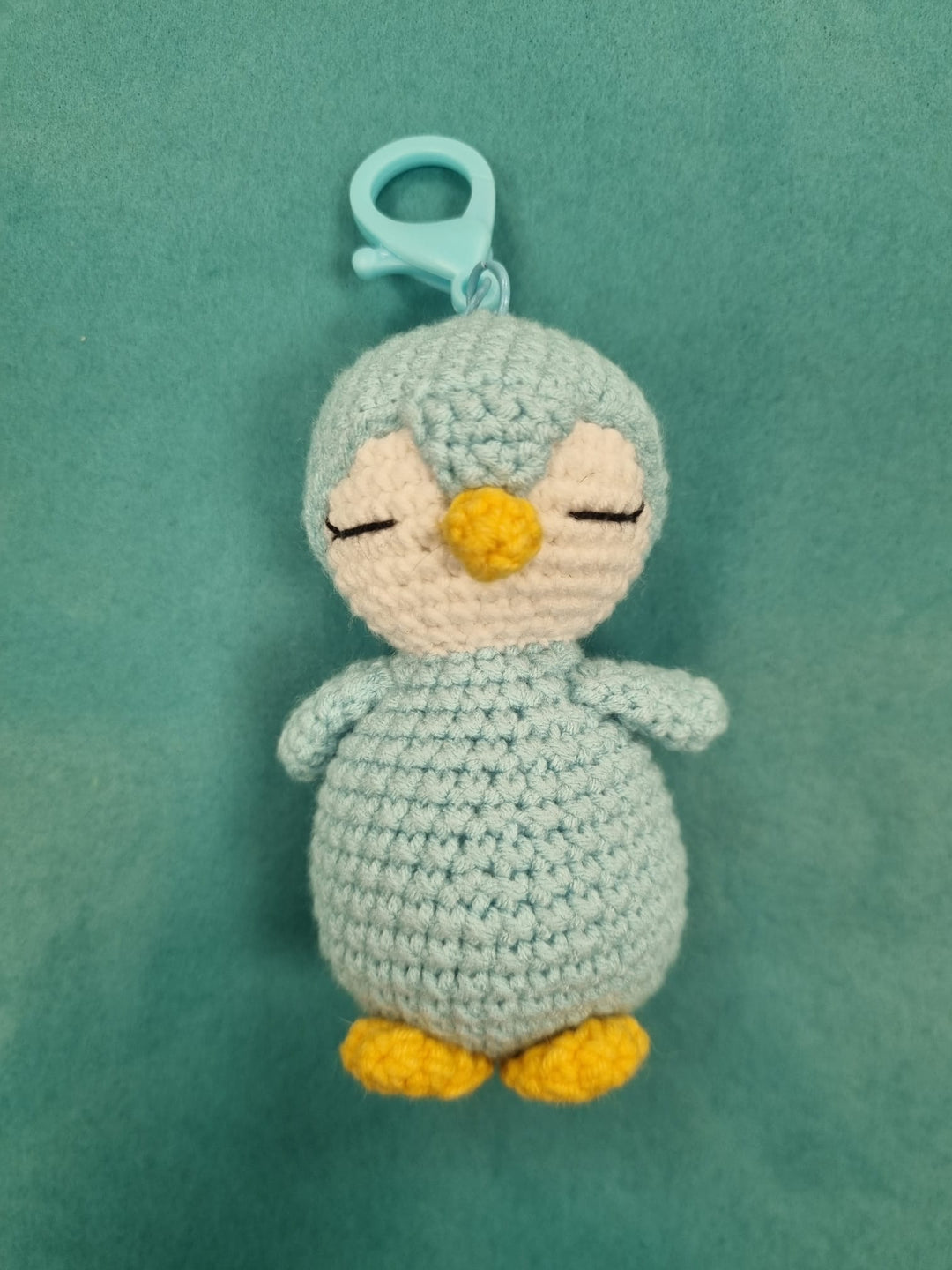 Crochet Penguin Keyring