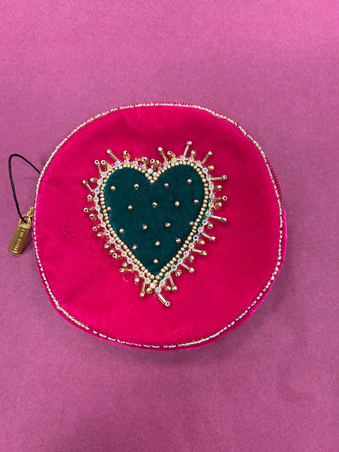 Round Heart Coin Purse