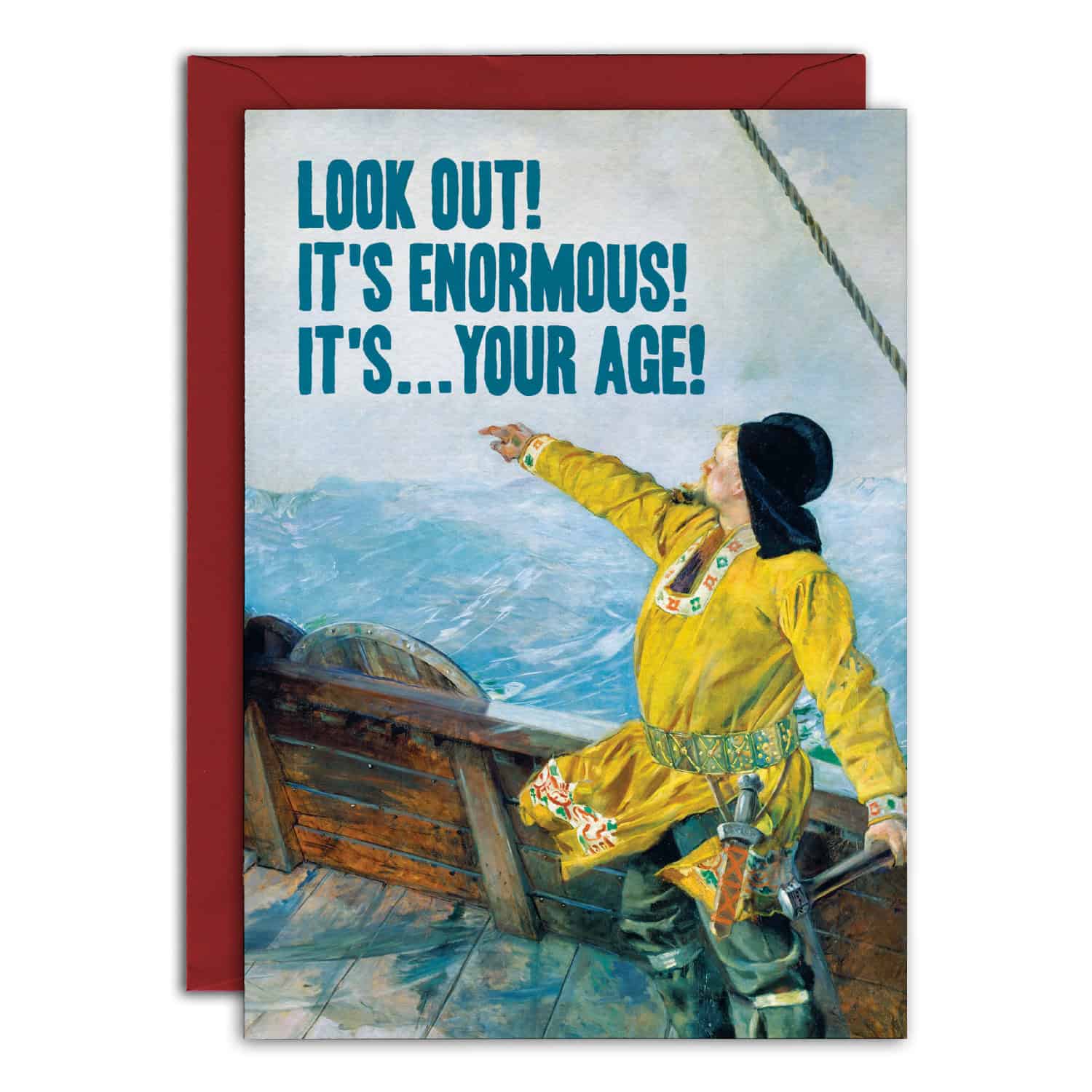 Look Out Birthday Card