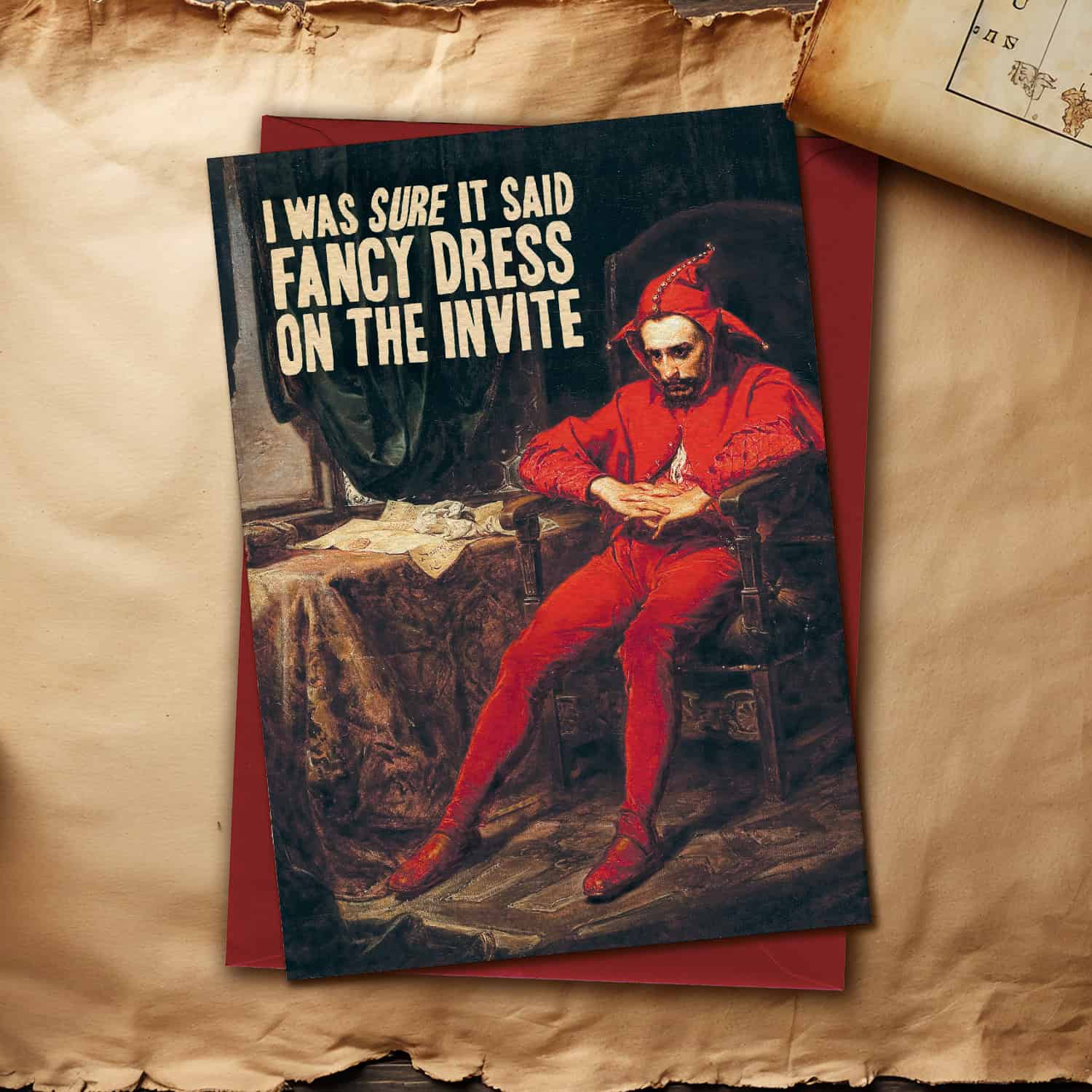 Fancy Dress Greetings Card