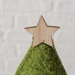 Fabric Christmas Tree Standing Decoration 31.5cm
