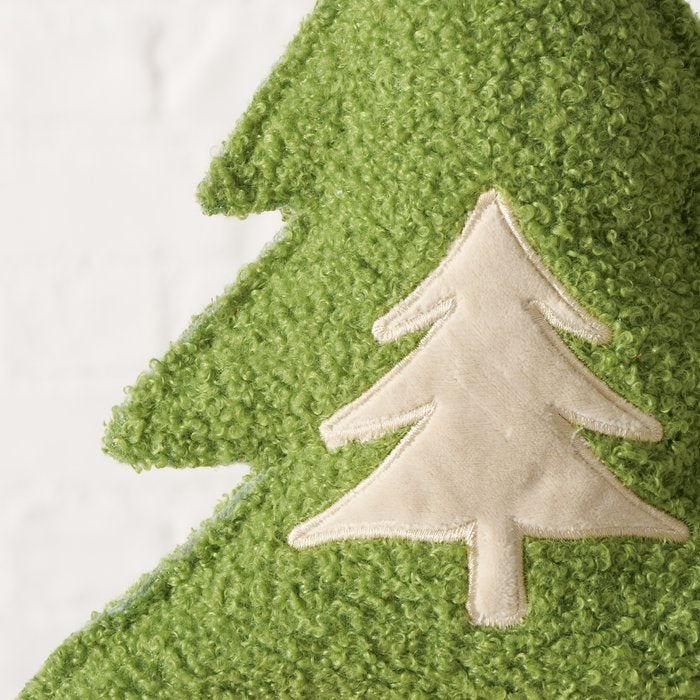 Fabric Christmas Tree Standing Decoration 40cm