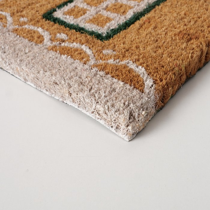 Gingerbread House Door Mat