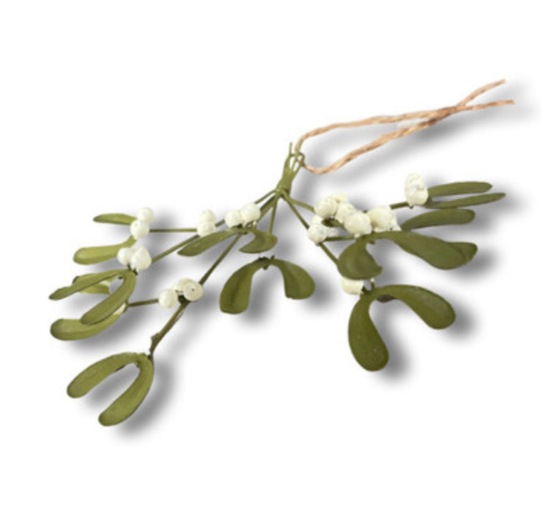 Bunch of Mini Mistletoe Metal Hanging Decoration