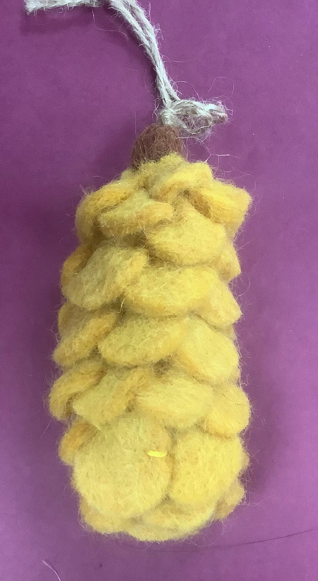 Pine Cone Felt Hanging Decoration