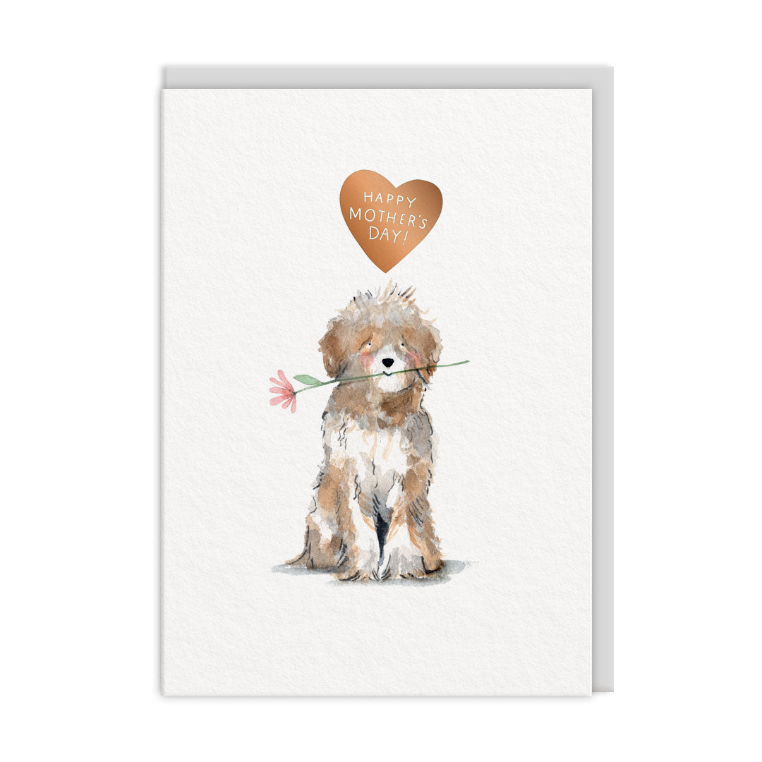 Happy Mother's Day Gold Heart