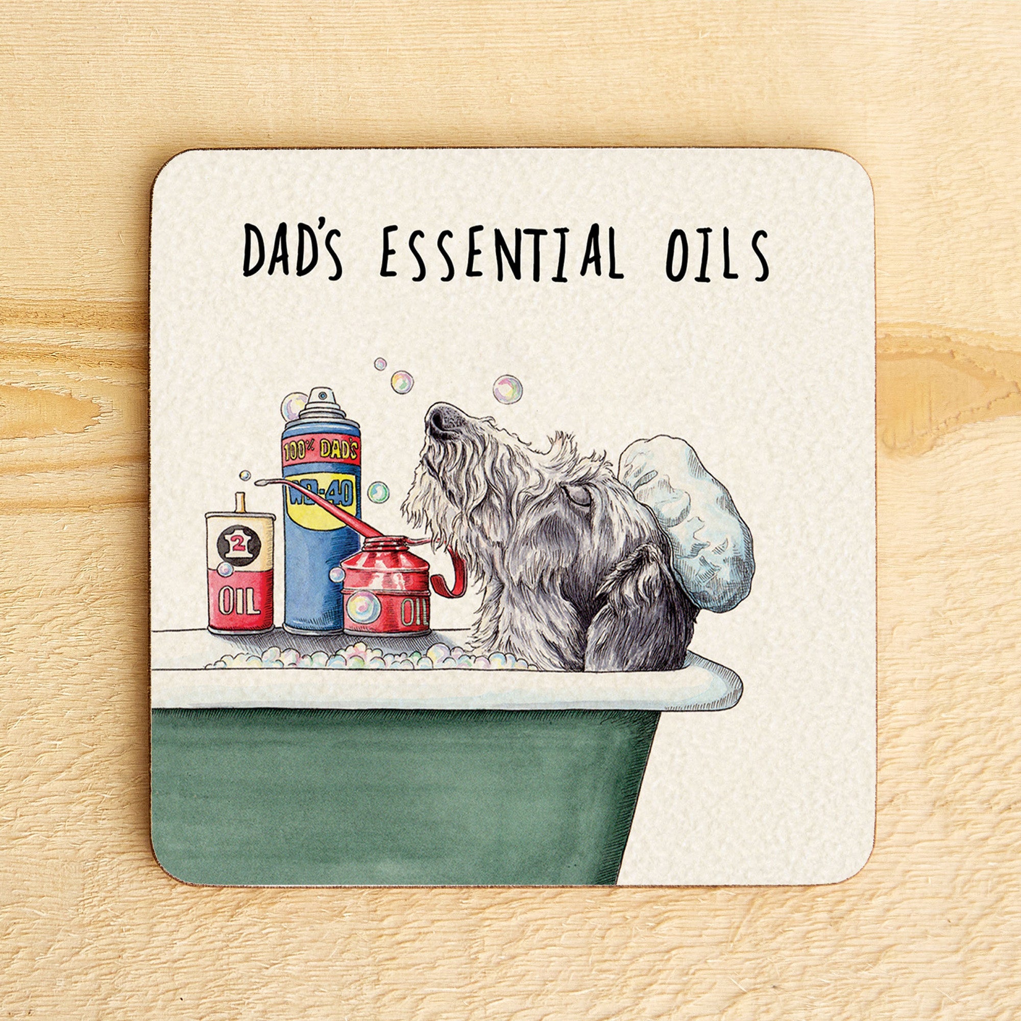 Dad's Essential Oils Coaster