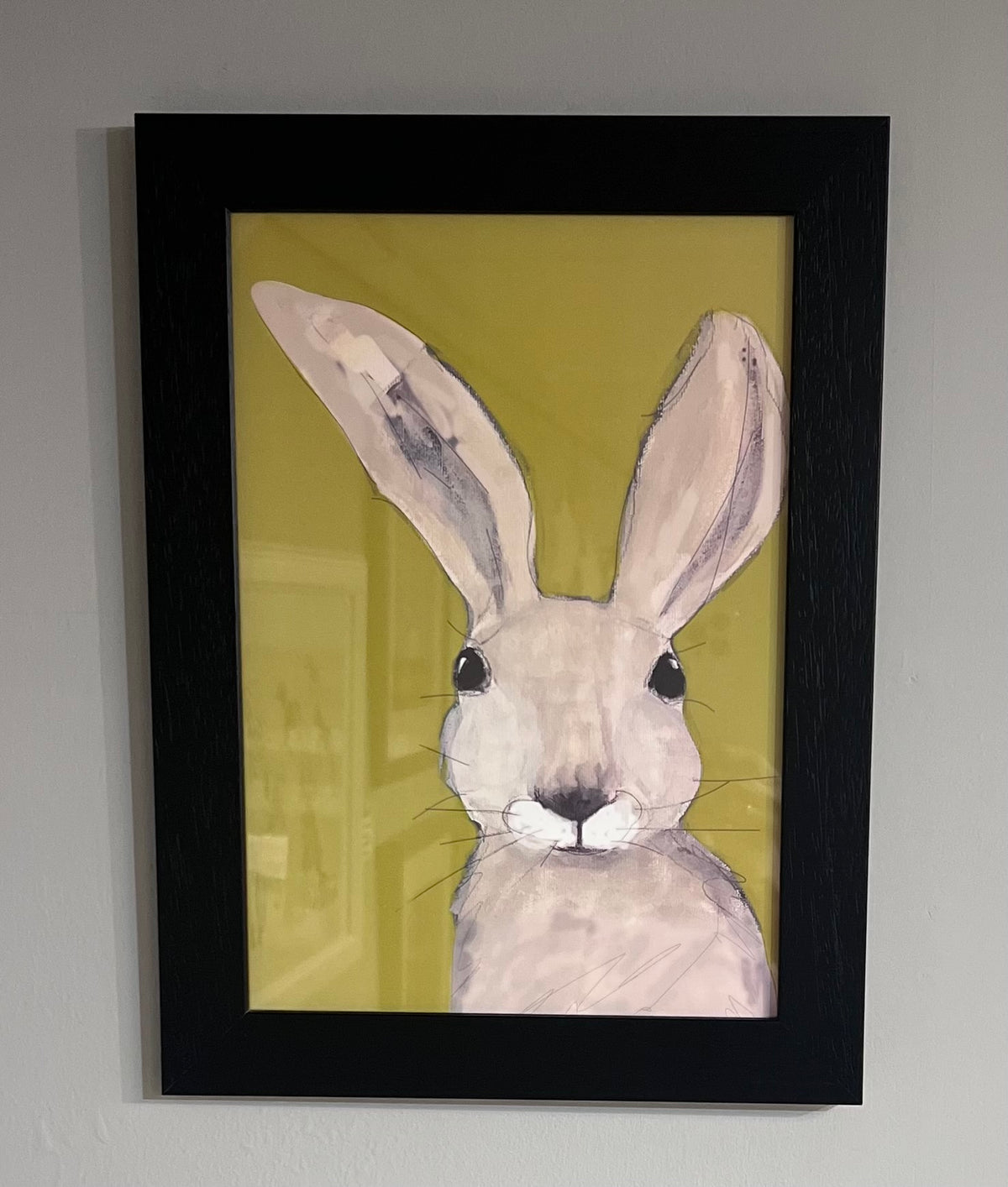 Martha Bunny Framed A4 Print
