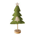 Fabric Christmas Tree Standing Decoration 31.5cm