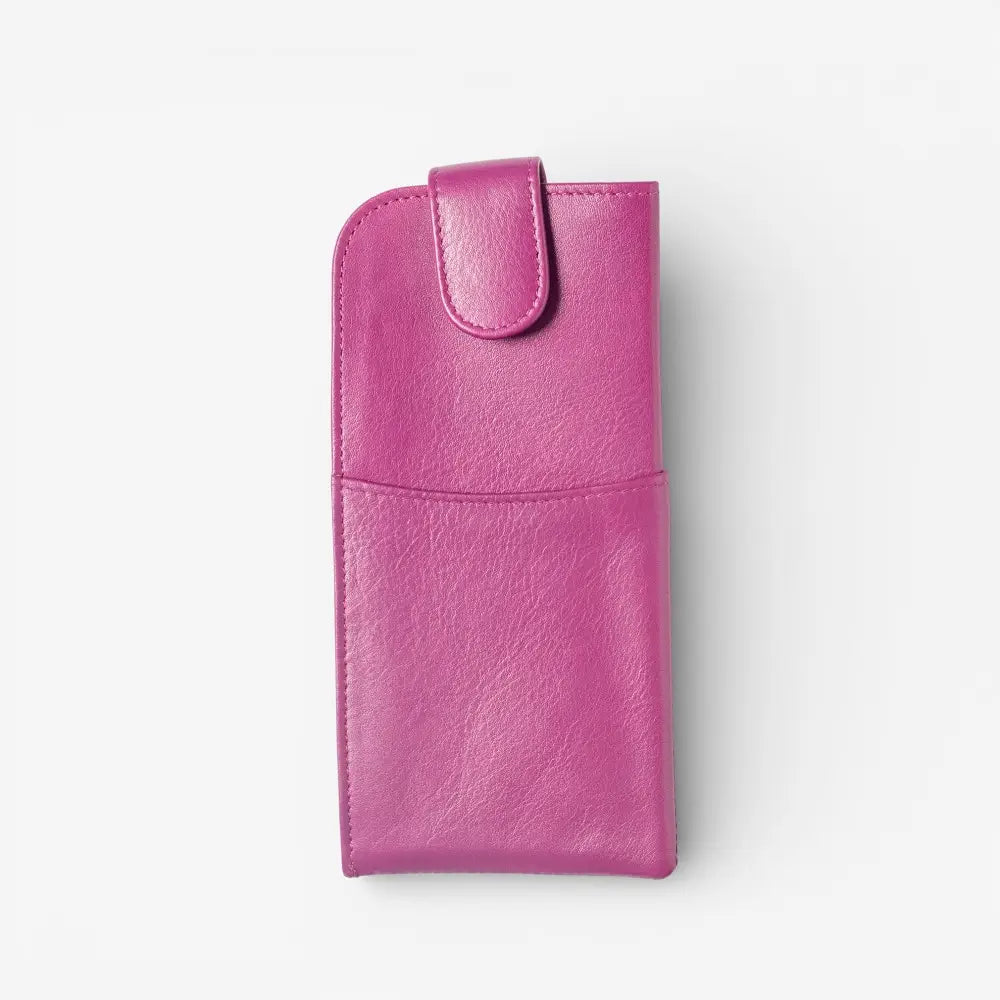 Soft Leather Glasses Case - Eden
