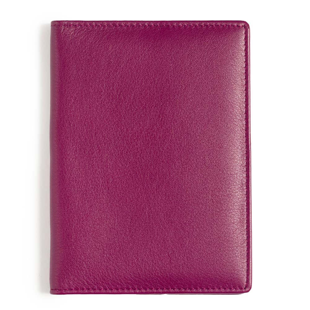 Leather Passport Cover - Eden