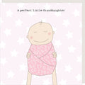 Perfect Granddaughter New Baby Card