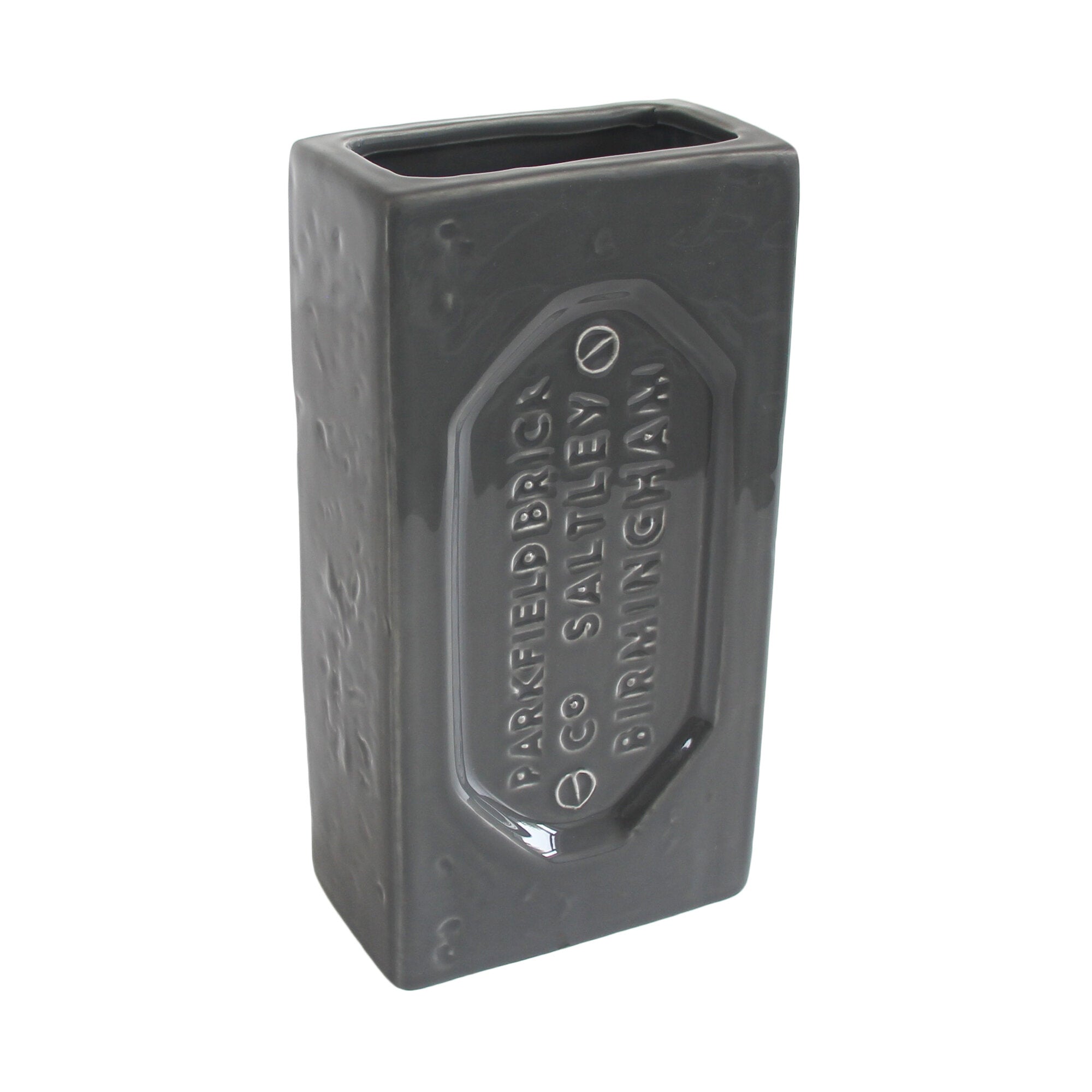 Birmingham Brick Vase - Grey