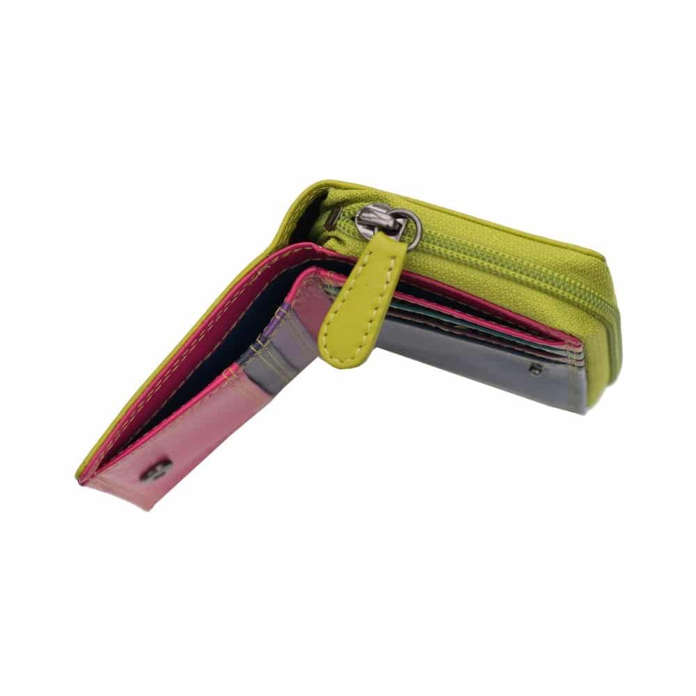 London RFID Small Multi Colour Purse