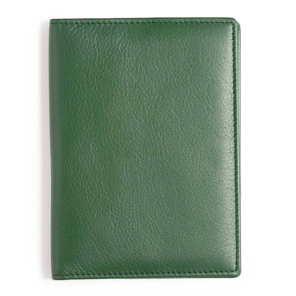 Leather Passport Cover - Eden