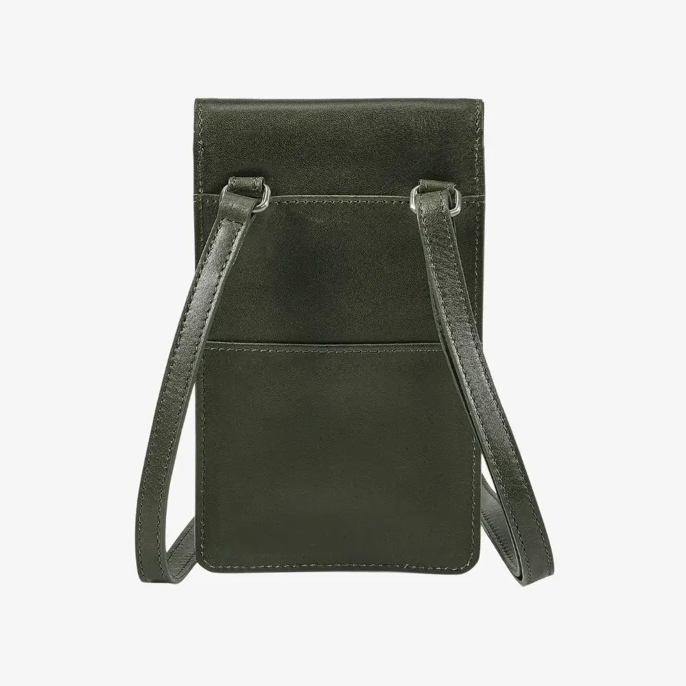 Velura Real Leather Cross Body Phone Bag