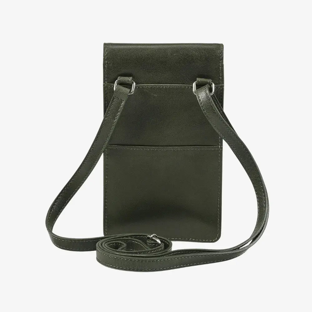 Velura Real Leather Cross Body Phone Bag