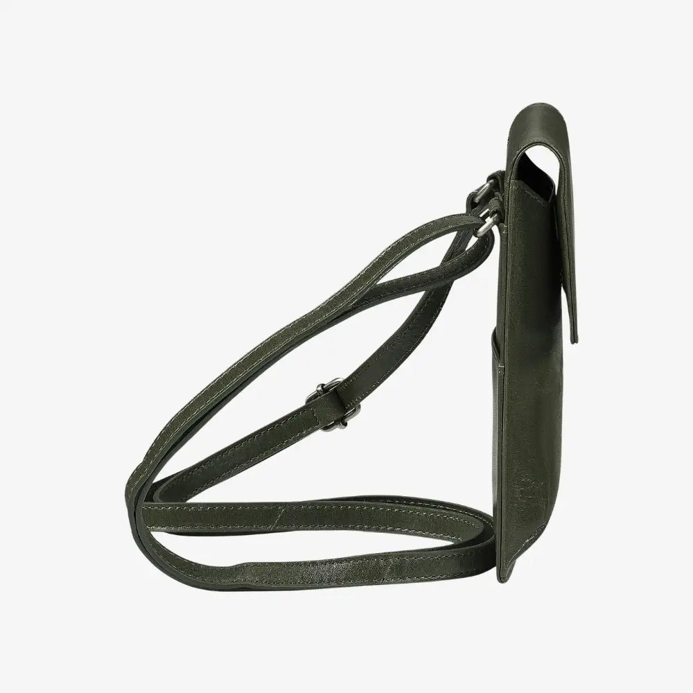 Velura Real Leather Cross Body Phone Bag