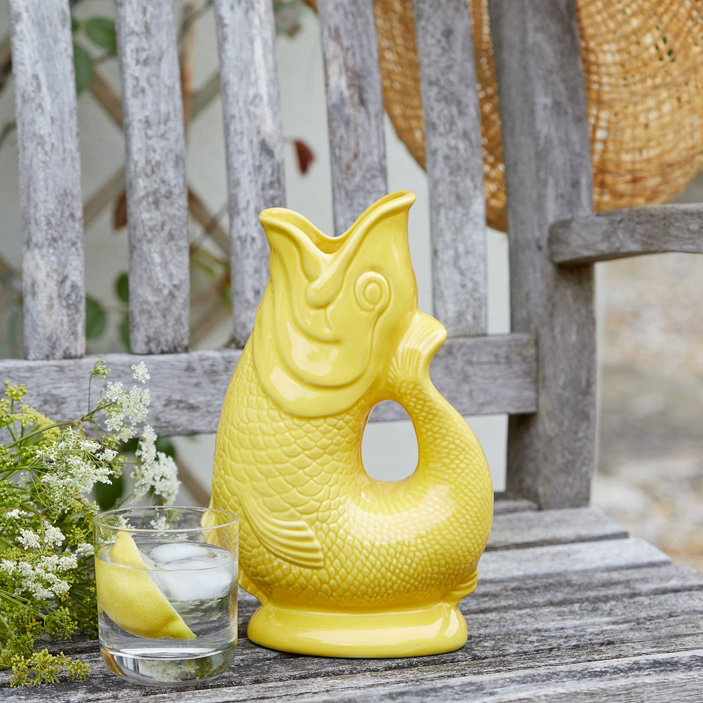 Yellow Glug Jug - Large