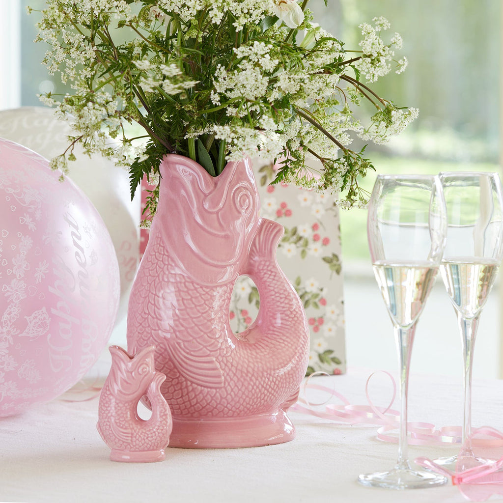 Pink  Glug Jug - Mini