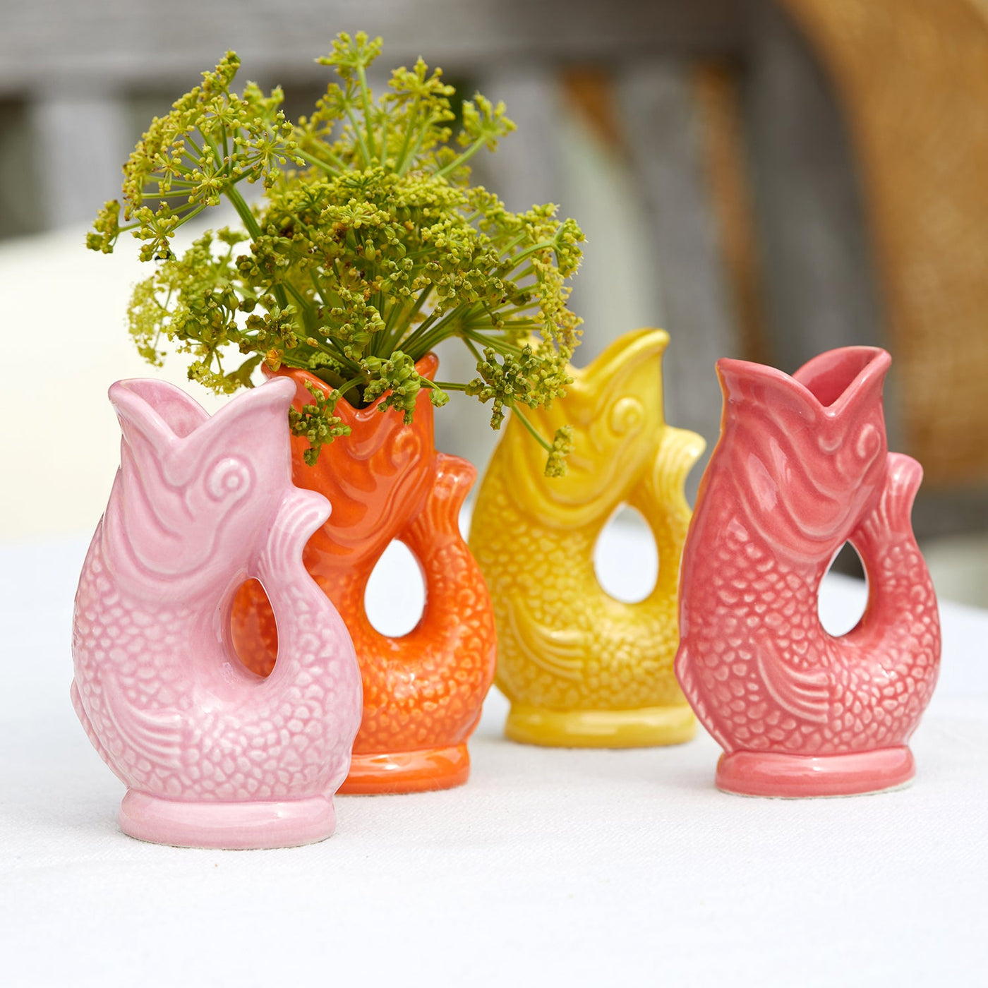 Orange  Glug Jug - Mini