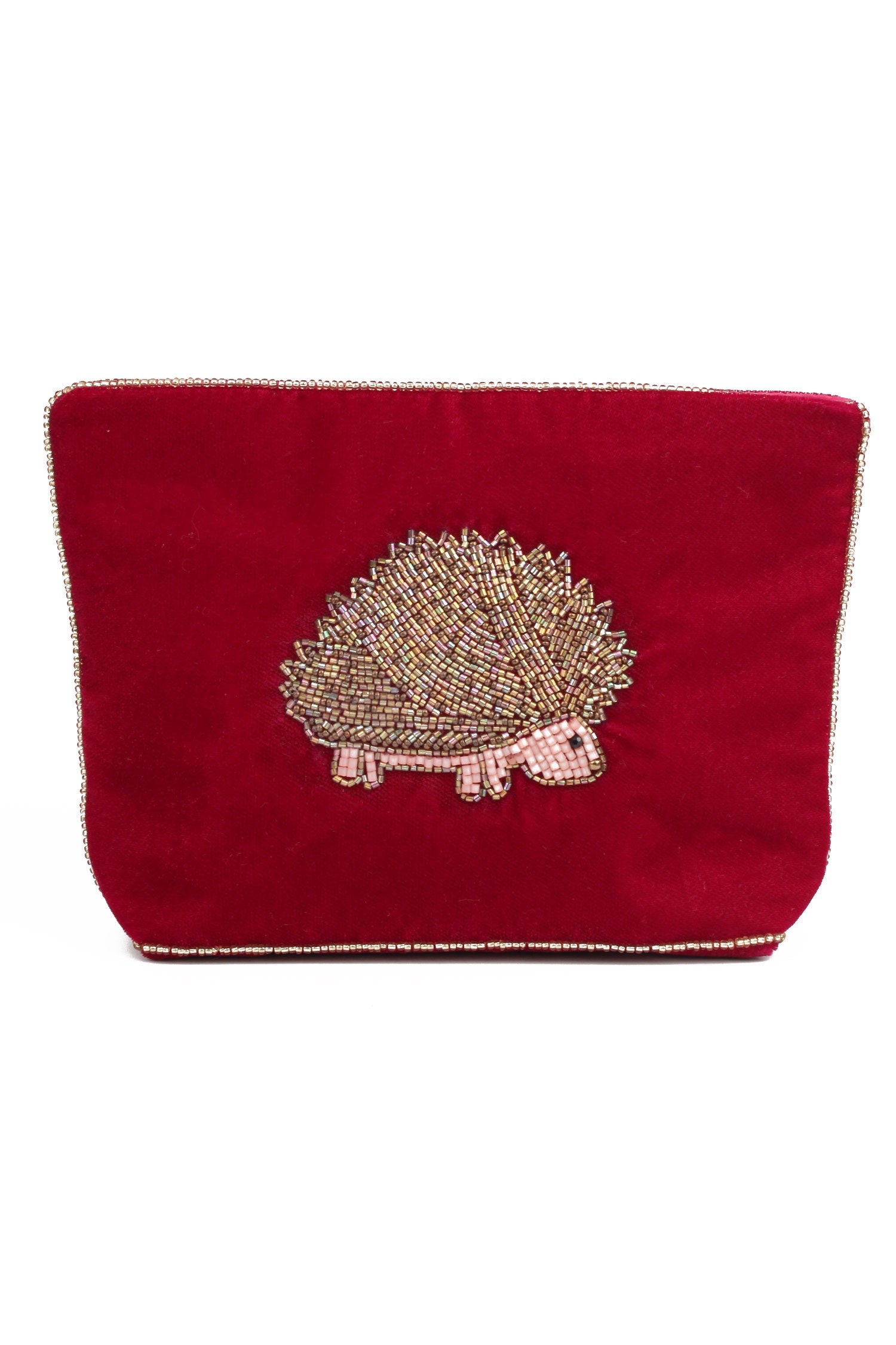 Hedgehog Motif Purse - Medium