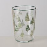 Christmas Tree Drinking Glass