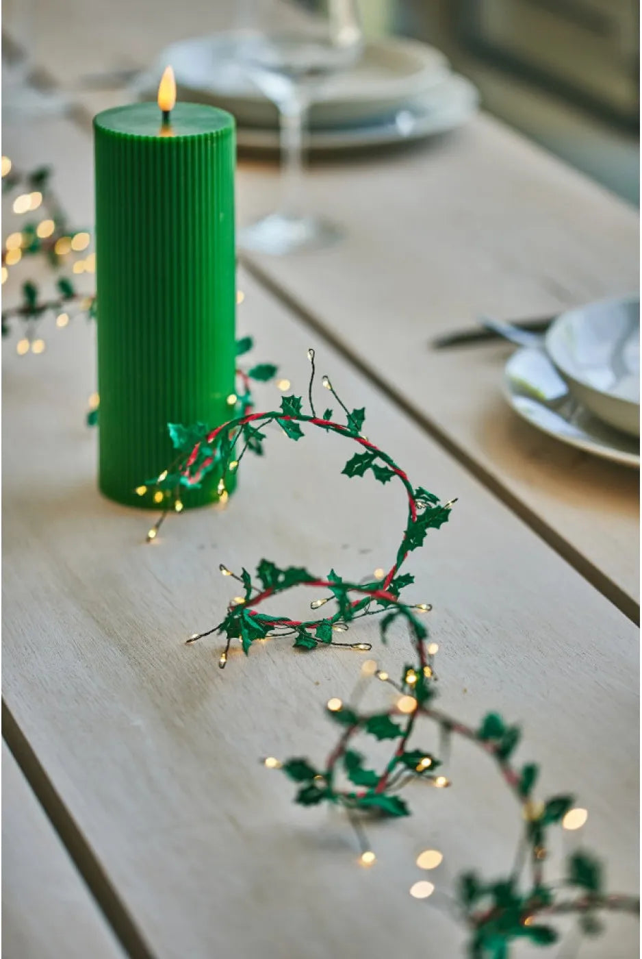 Holly Twine Light String