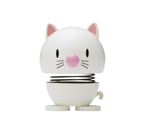 Hoptimist Cat - White