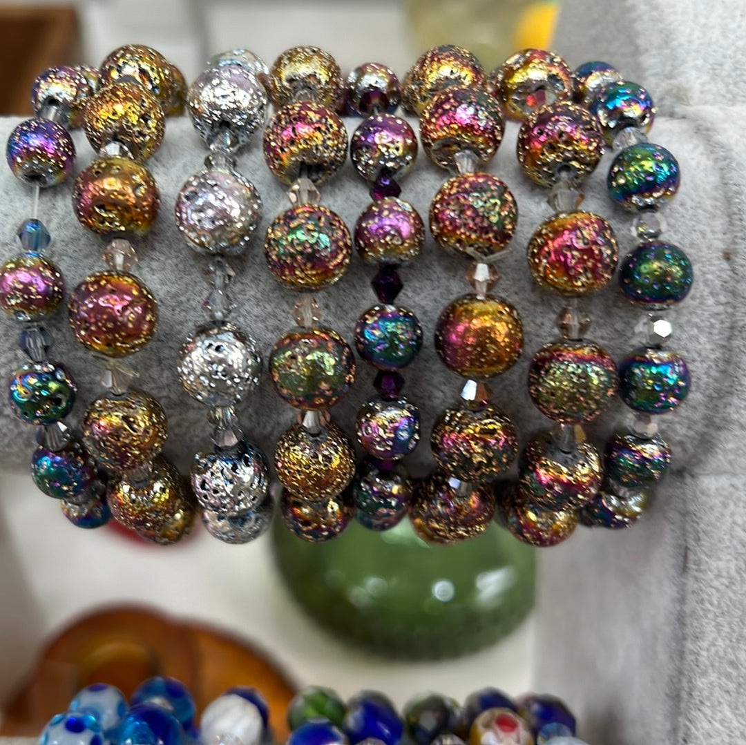 Glass Bead Bracelets