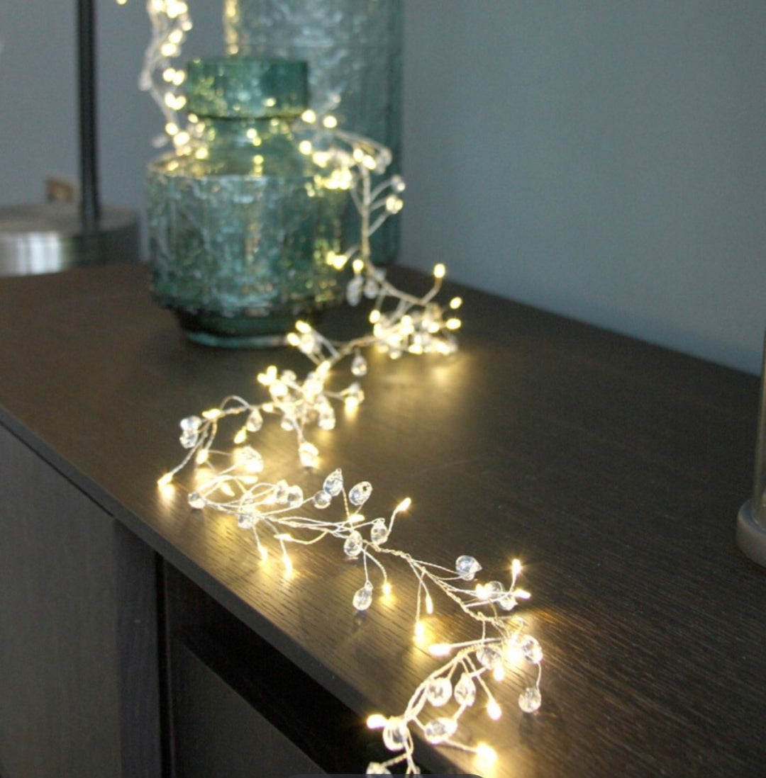 Crystal Cluster String Lights