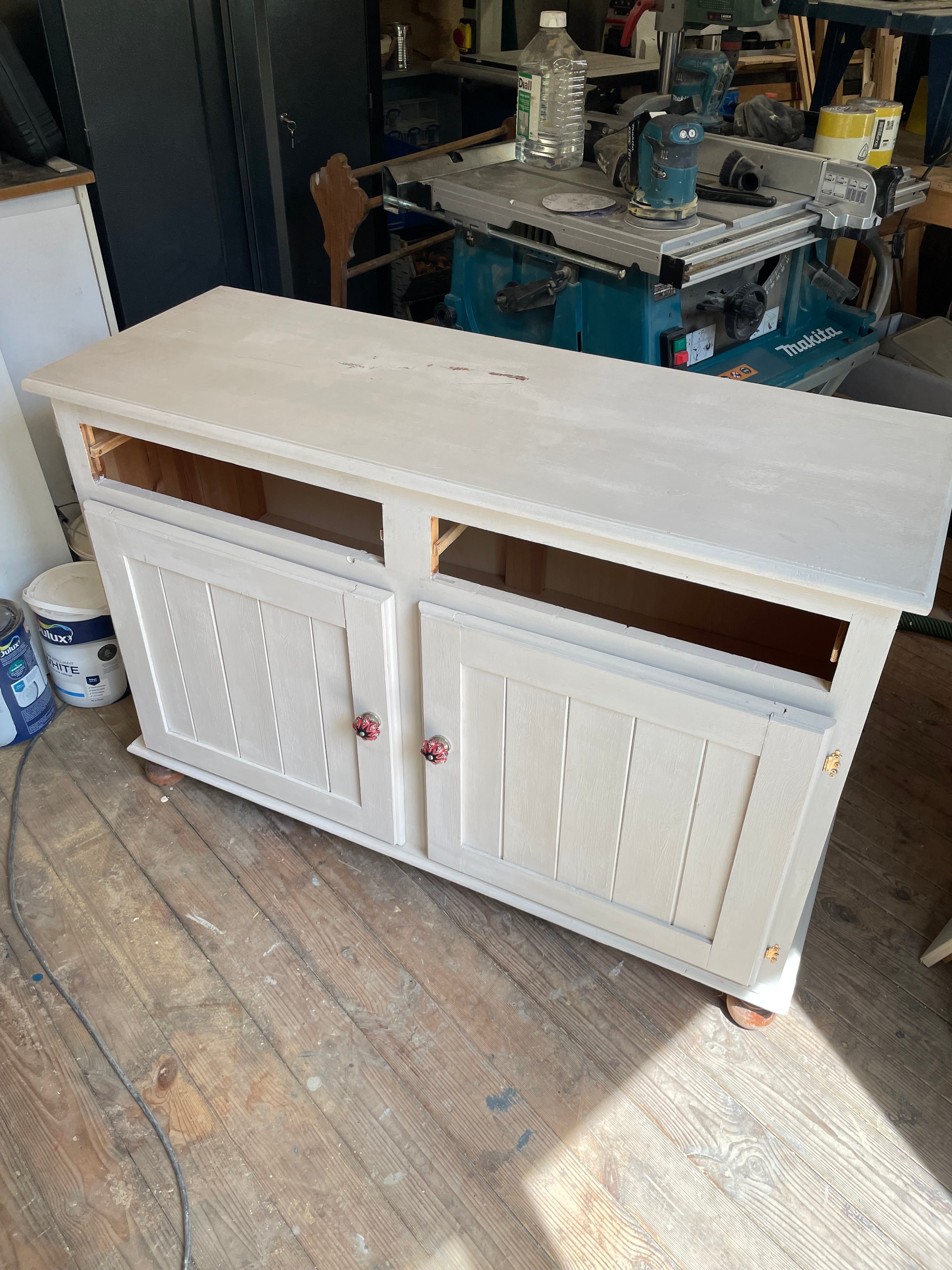 Dresser Base - Refinished Top