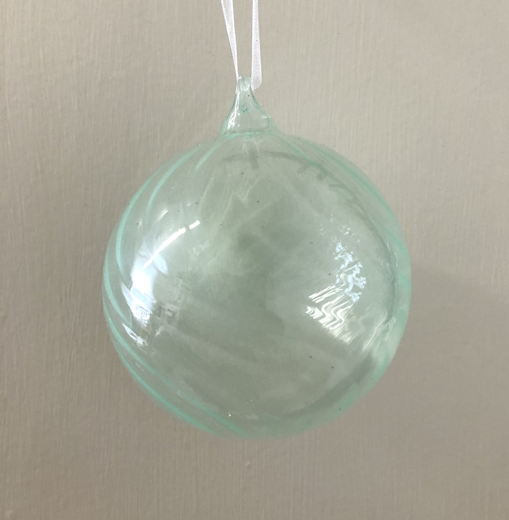 Mint Green Bauble  - Round