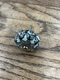 Grey Flower Knob