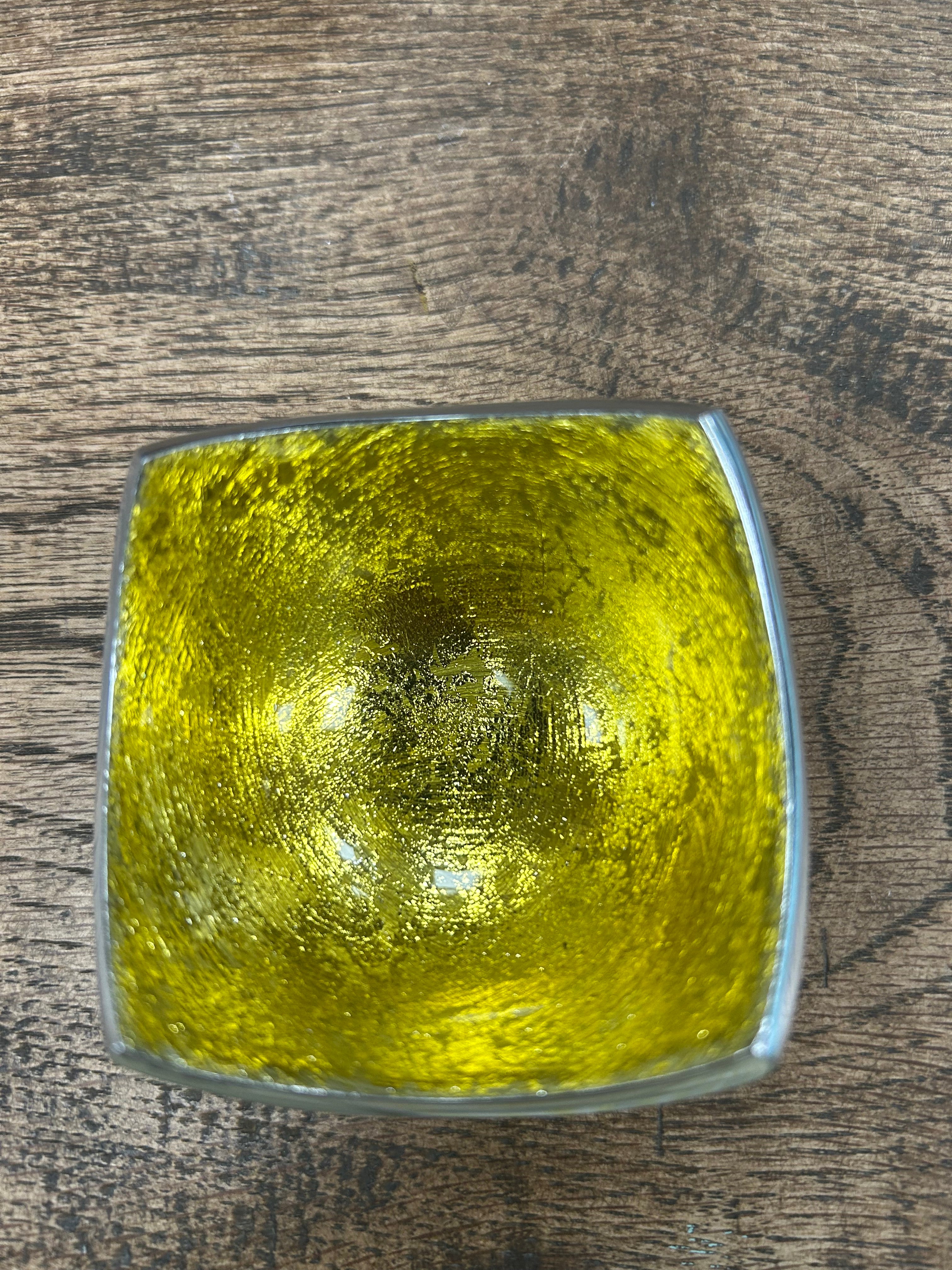 Mini Glitter Square Dish