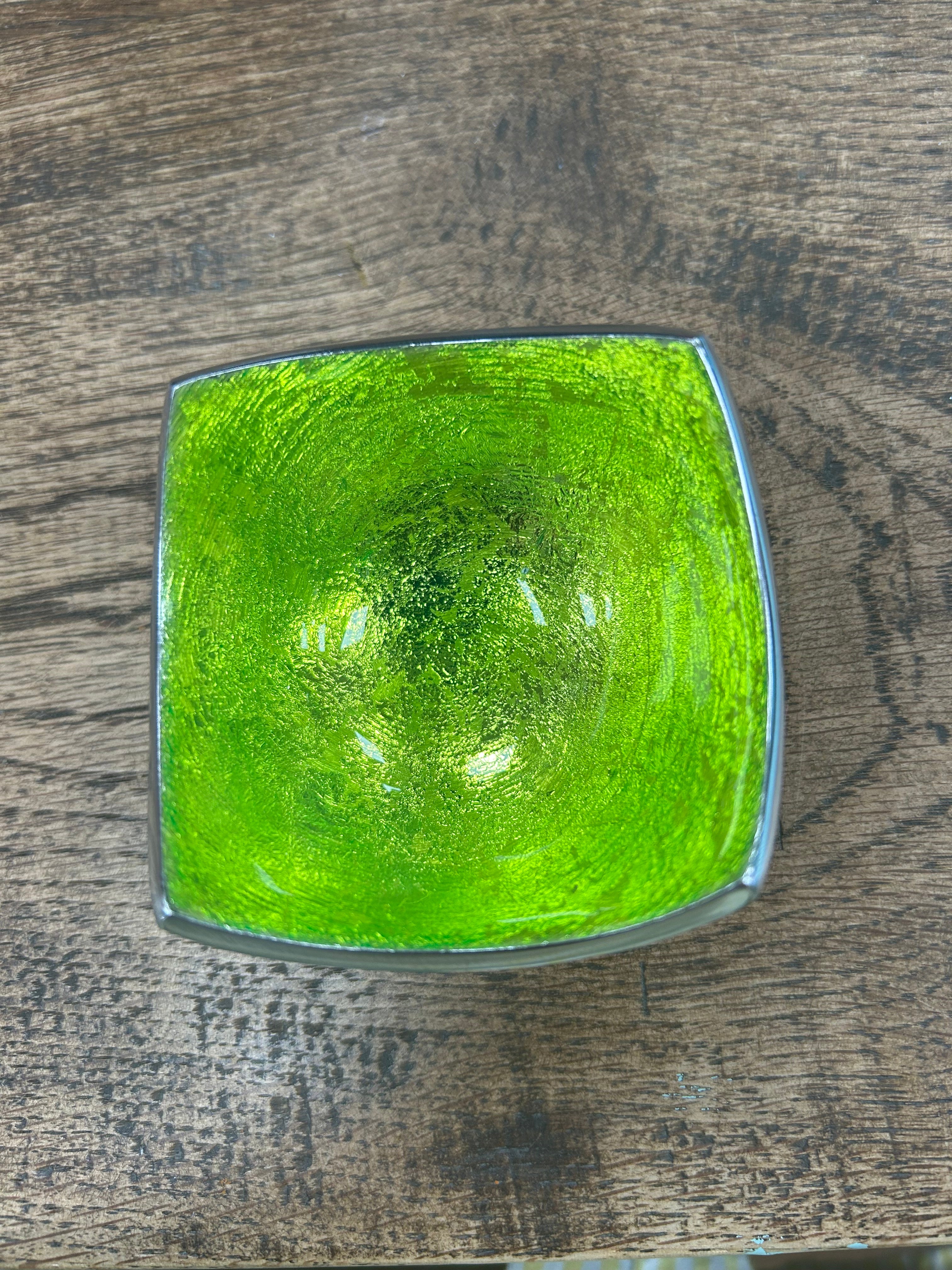 Mini Glitter Square Dish