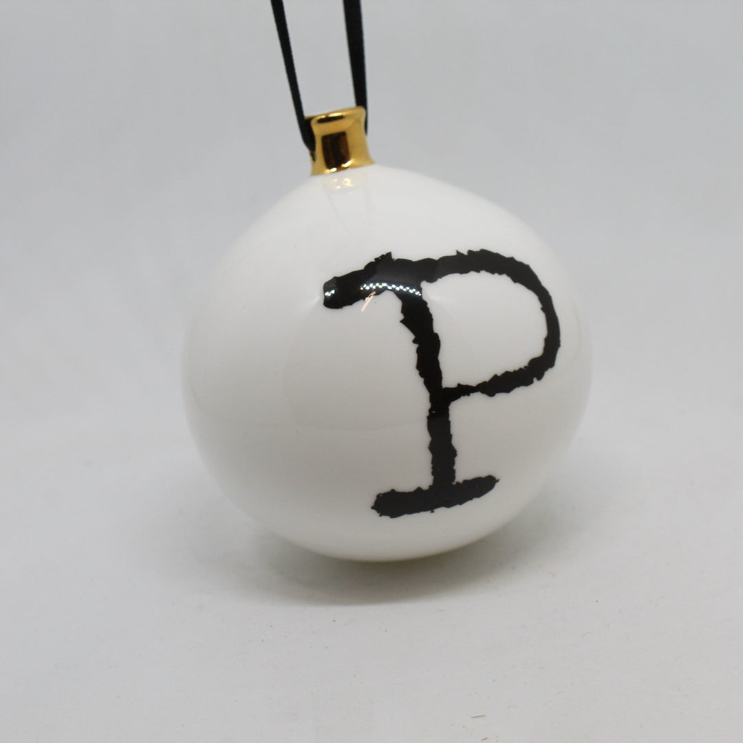 P for Present Bauble