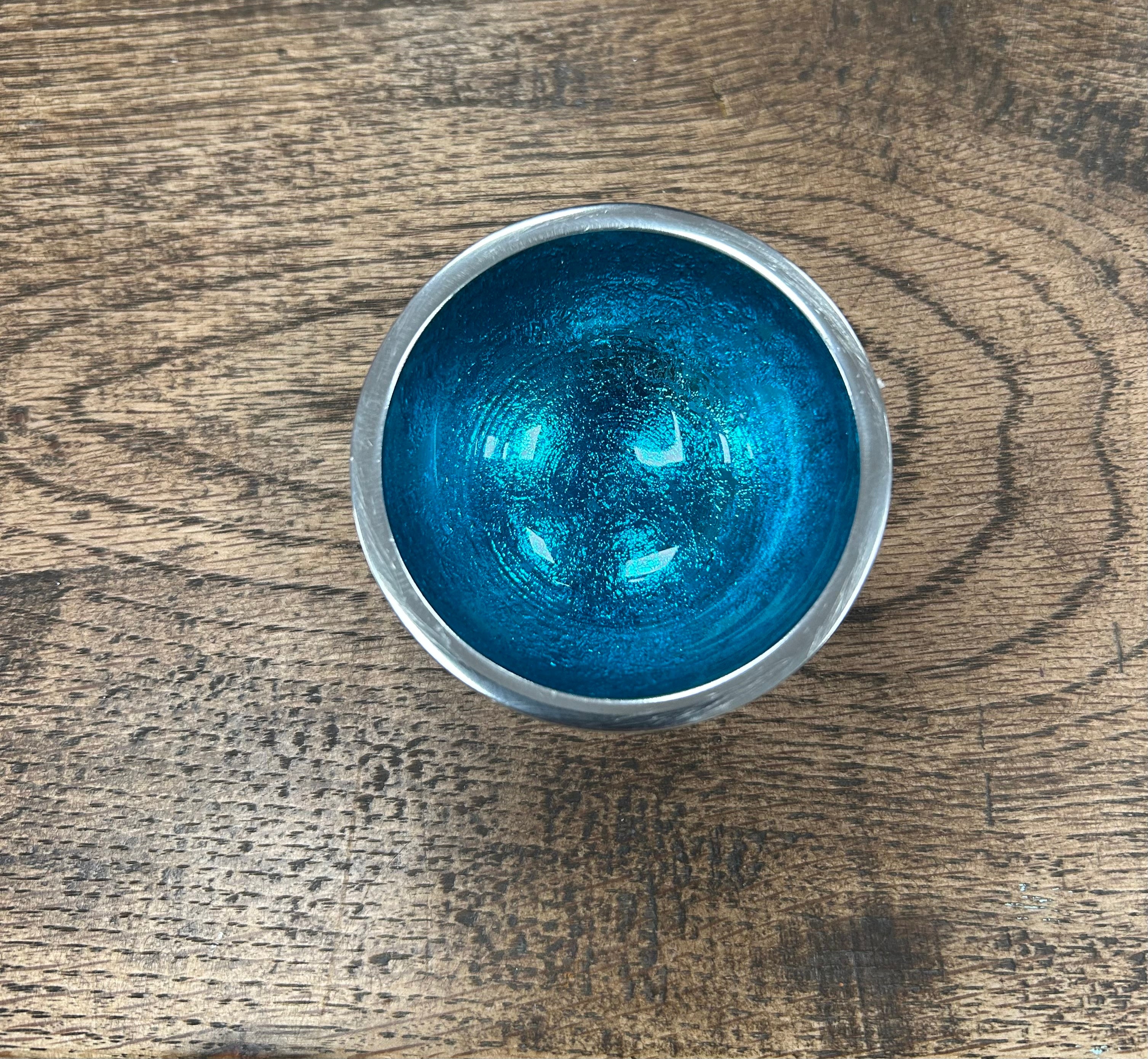 Mini Glitter Round Dish