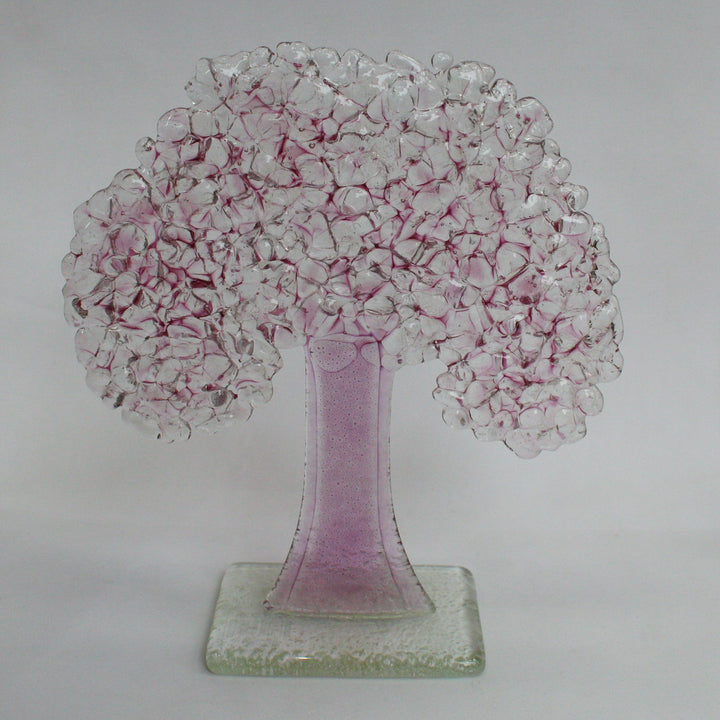 Spring Tree Glass Ornament