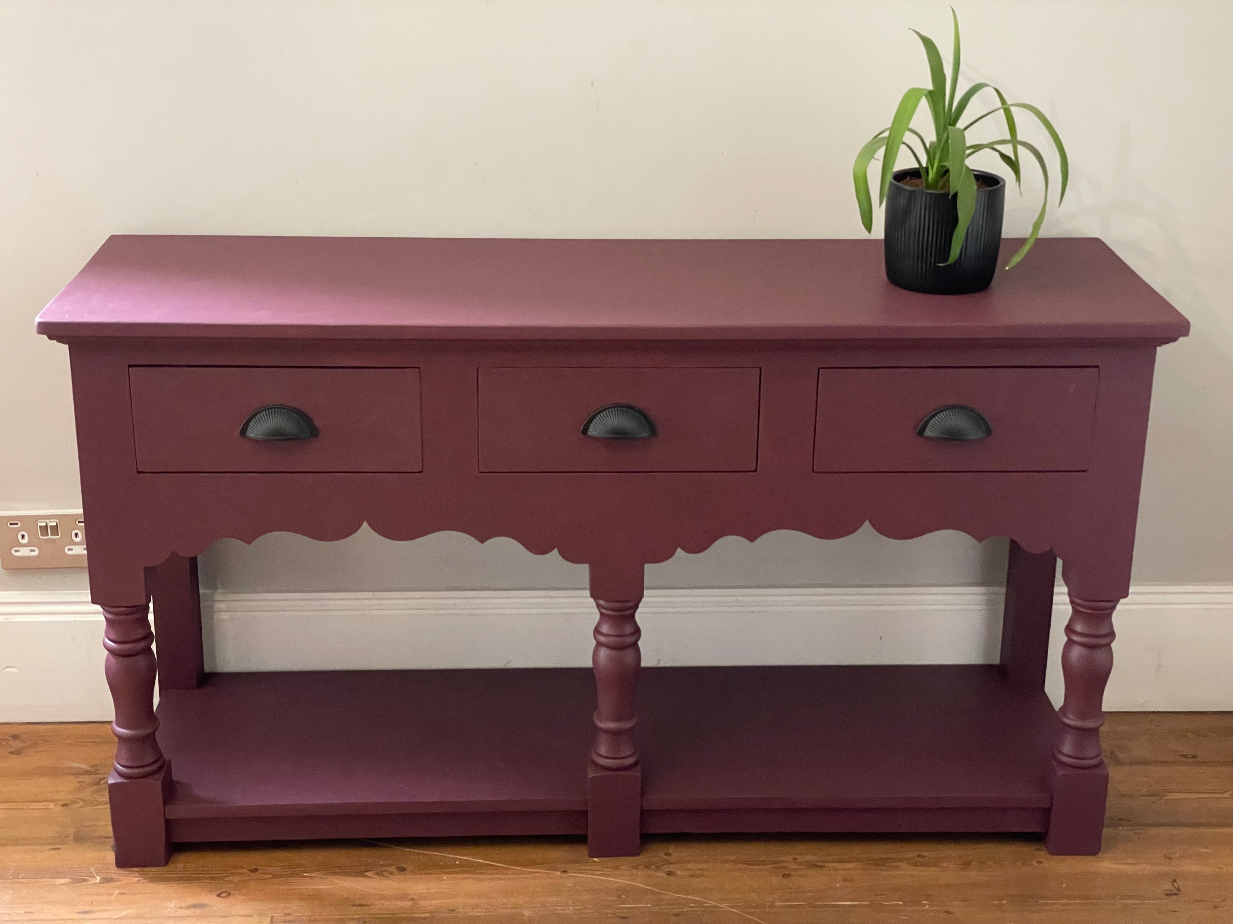 Pine Console Table