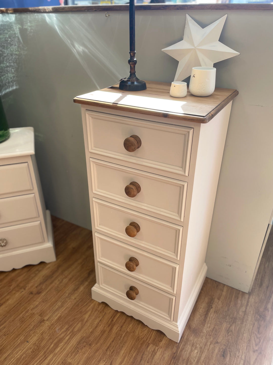 Pine Tall Boy Chest