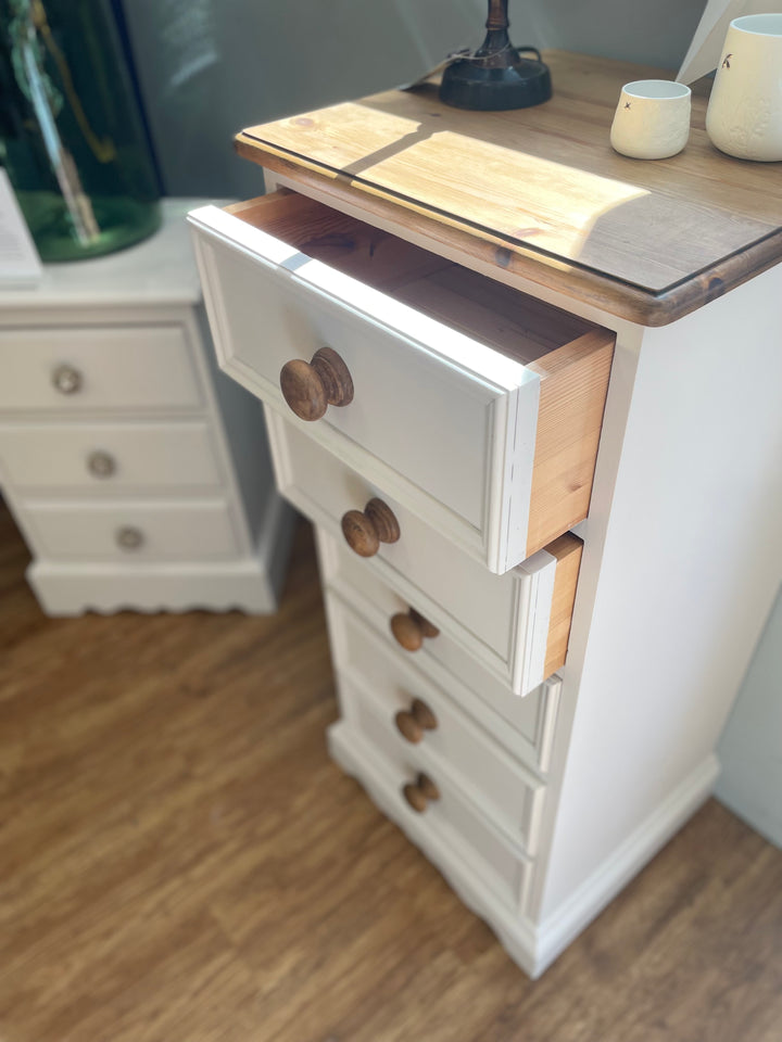 Pine Tall Boy Chest