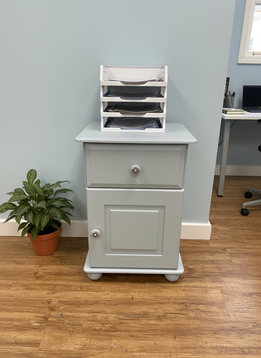 Pine Bedside/Office Cupboard